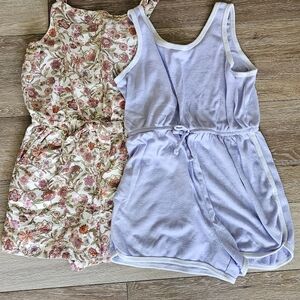 Old Navy and cat and Jack romper bundle